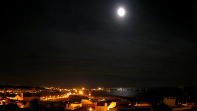 Baía de Sines - Under a Full Moon