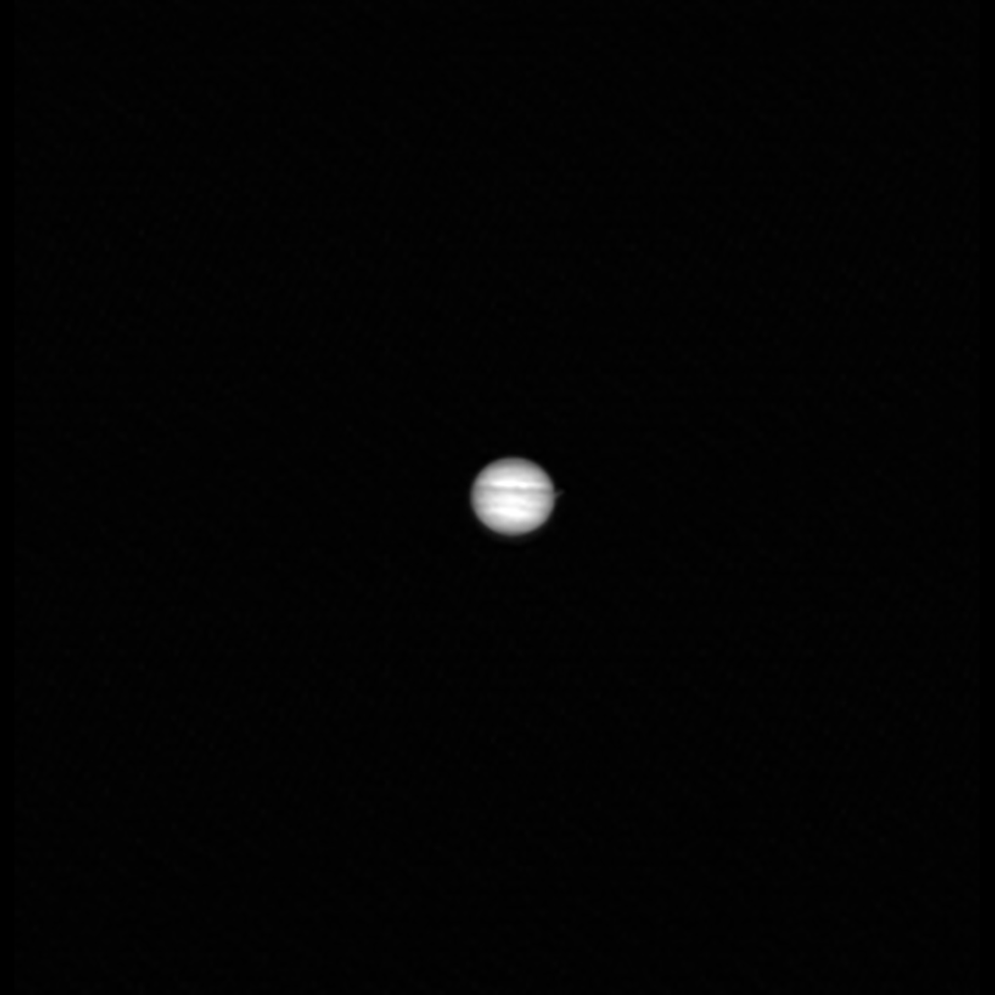 Foto de Júpiter feita pelo LRO, sonda lunar da Nasa. Imagem: LRO – Nasa