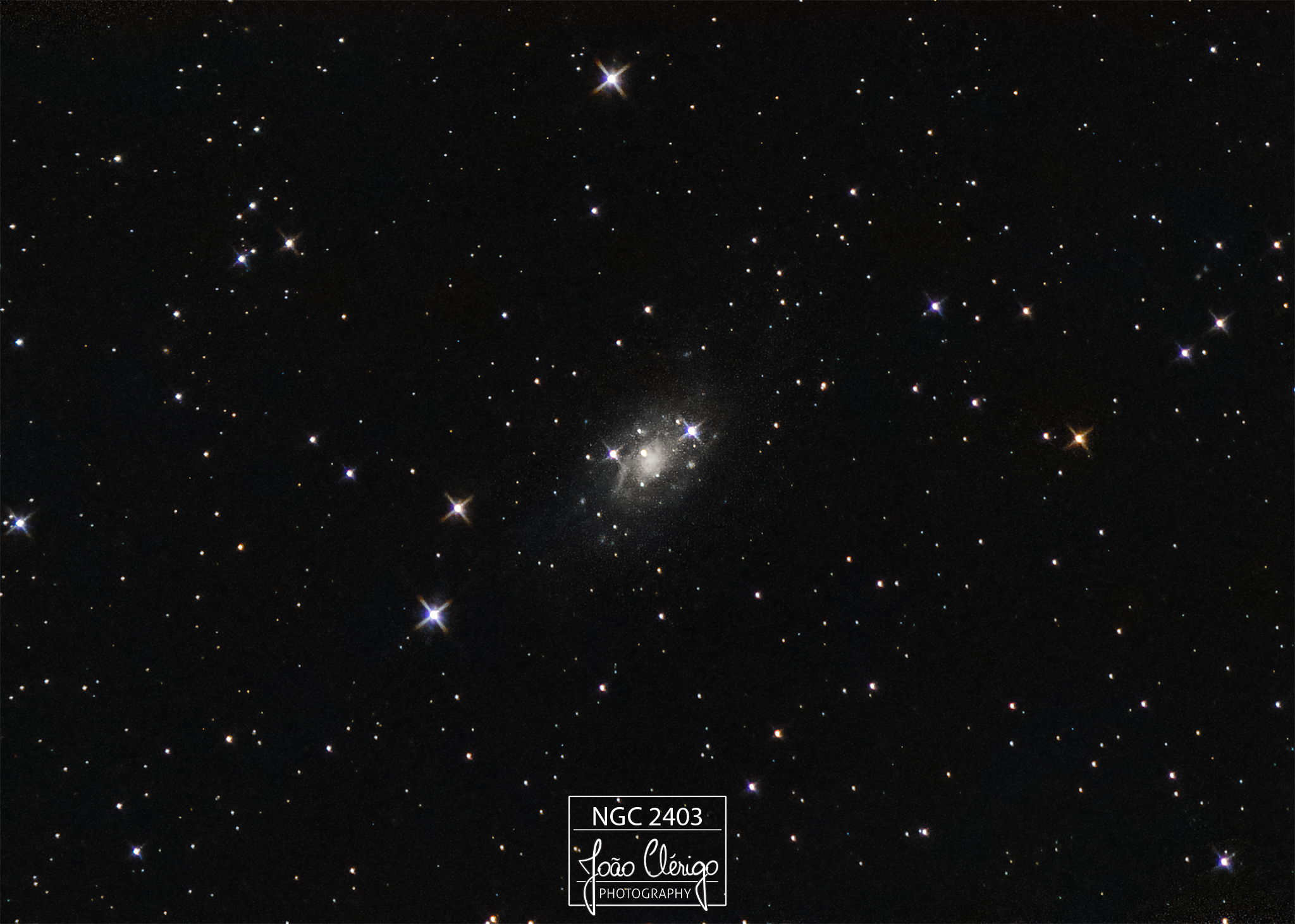 NGC 2403/4 @ Camelopardalis - 2100s