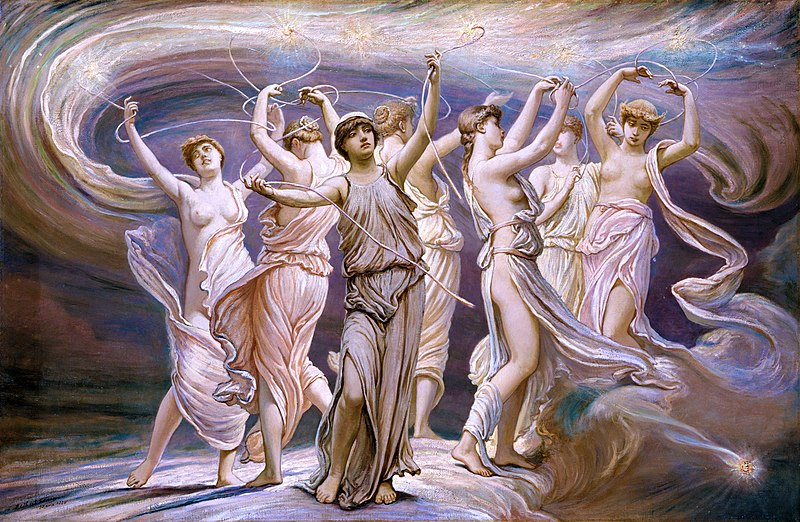 As Pleades - Elihu Vedder (1836–1923) 