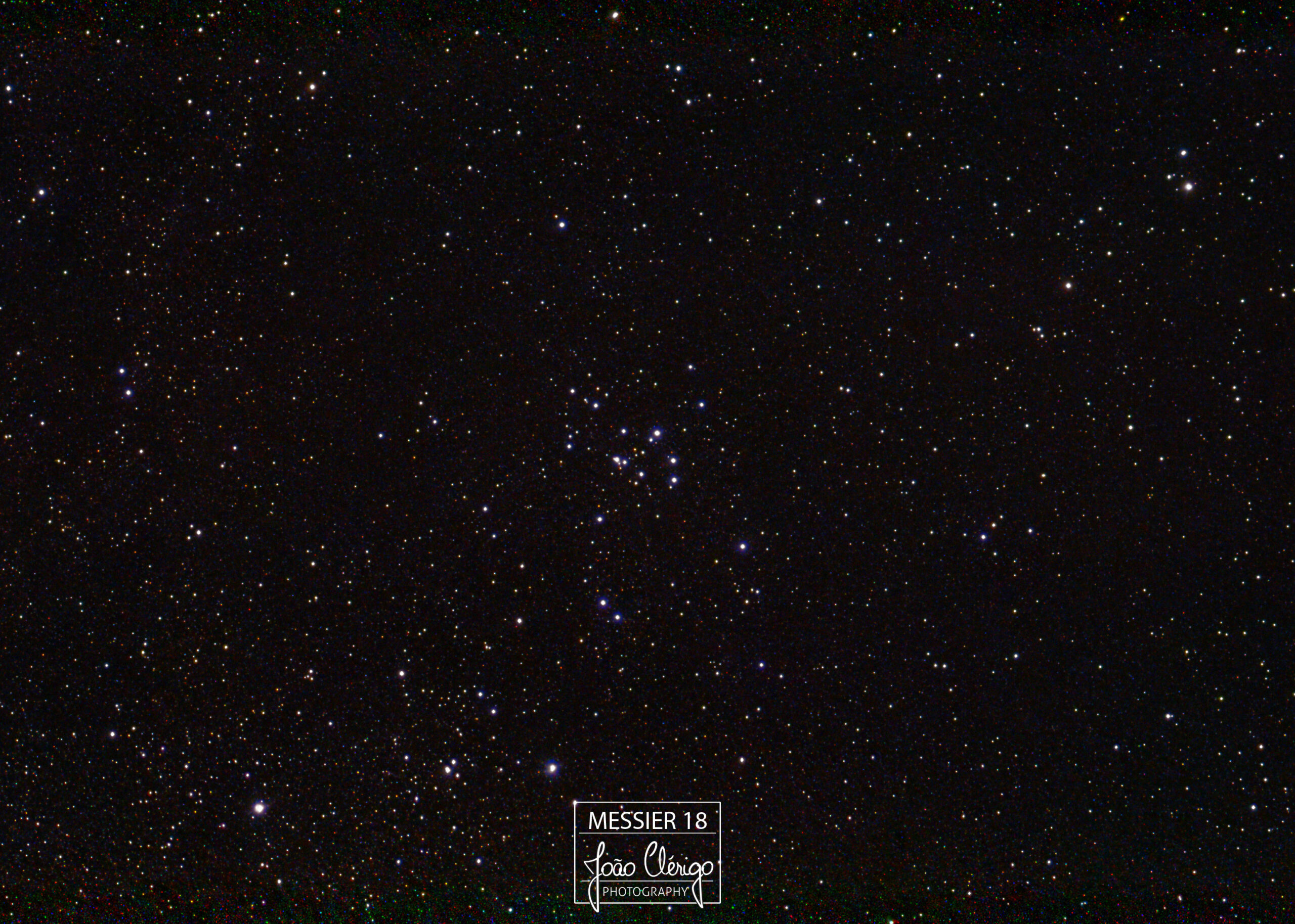 Messier 18 @ Sagittarius