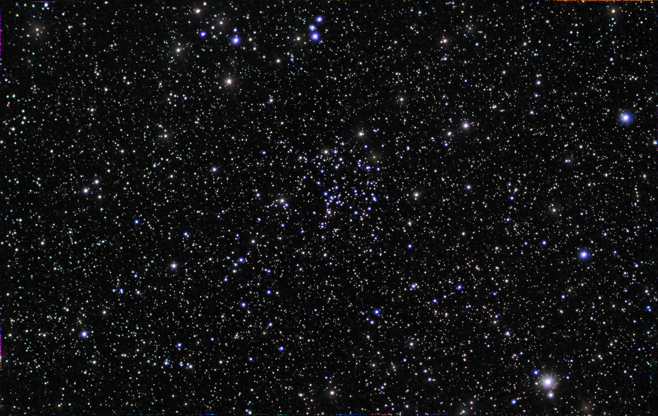 NGC 6811 - The Hole in the Cluster @Cygnus