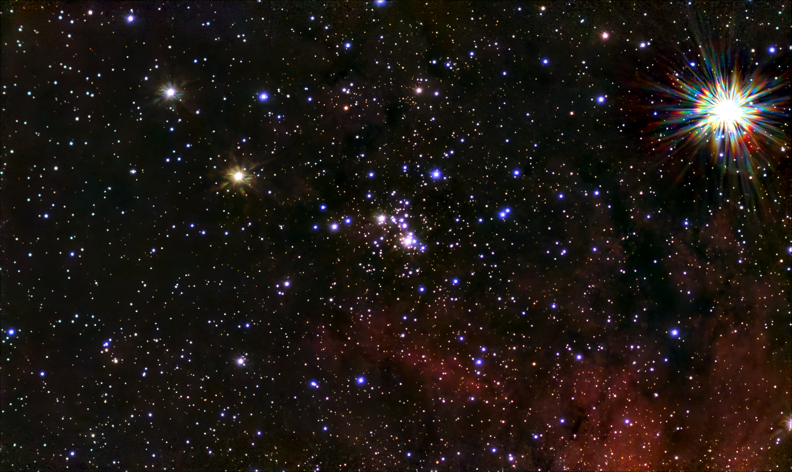 NGC 6910 - Rocking Horse Cluster @ Cygnus